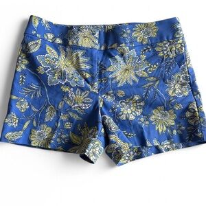 Loft- Trellis Garden Rivera Shorts with 4 Inch Inseam size 4